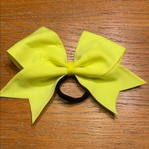 Sunny Yellow Kids Hair Bow